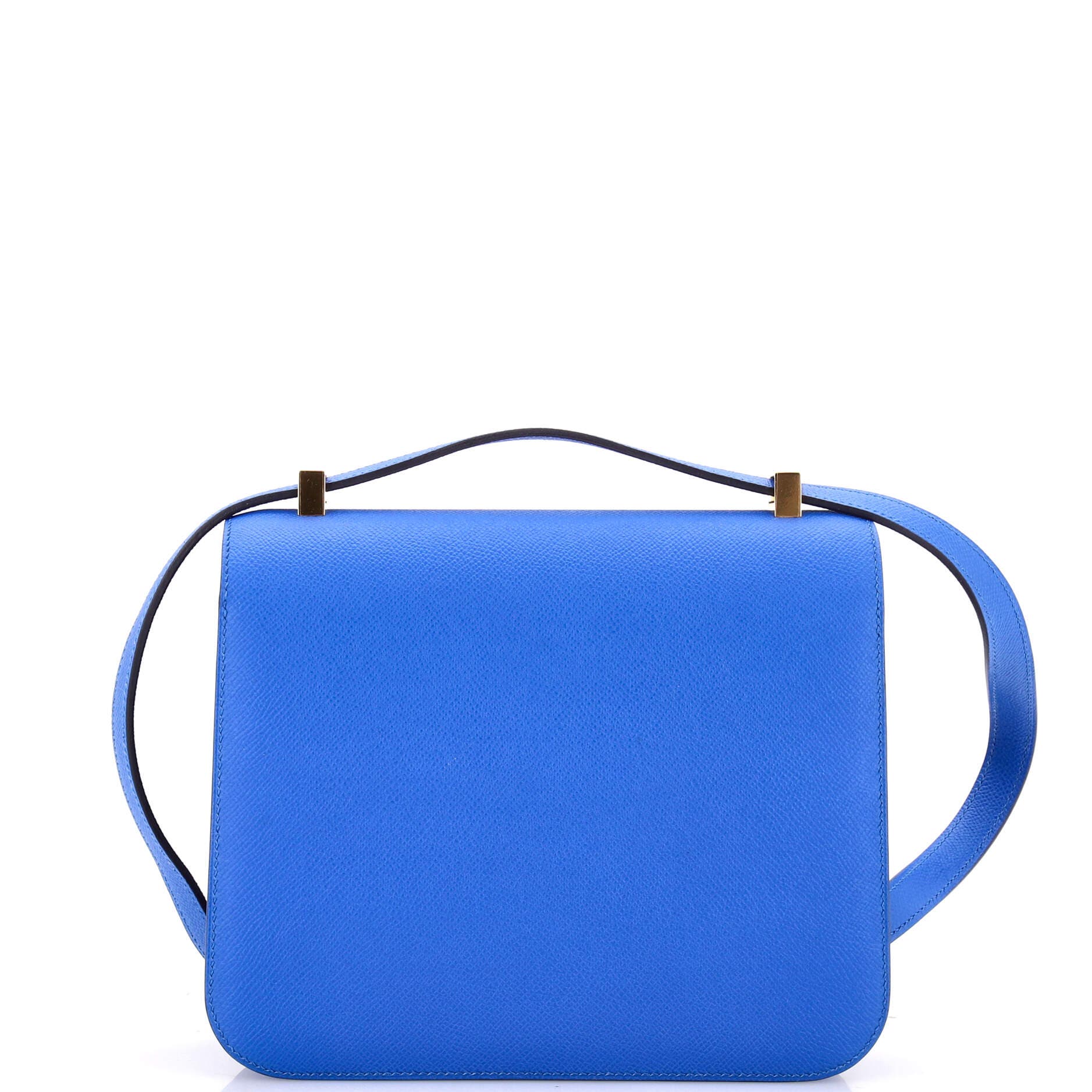 Pre-Owned Hermes Constance Bag Epsom 23, Alternate, color, Bleu Zellige