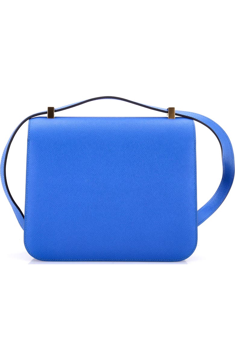 Pre-Owned Hermes Constance Bag Epsom 23, Alternate, color, Bleu Zellige