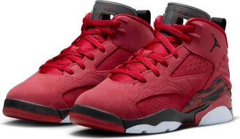 Red jordans youth on sale