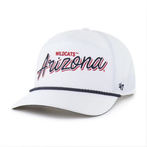 Men's '47  White Arizona Wildcats Fairway Hitch Adjustable Hat