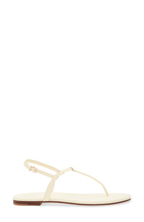 Reformation Thea T-strap Sandal In White