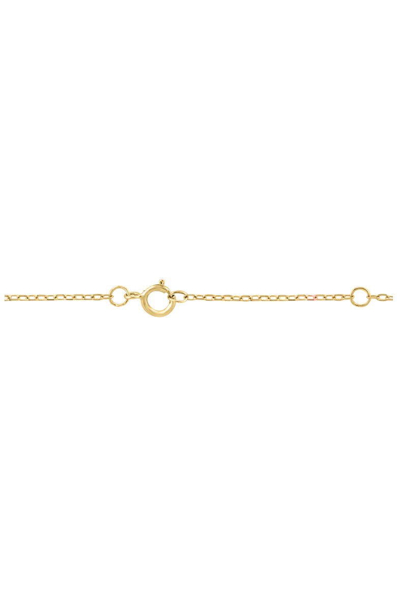 Diamond Oval Pendant Necklace, Alternate, color, GOLD