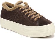 Veronica Beard Truett Genuine Shearling Sneaker