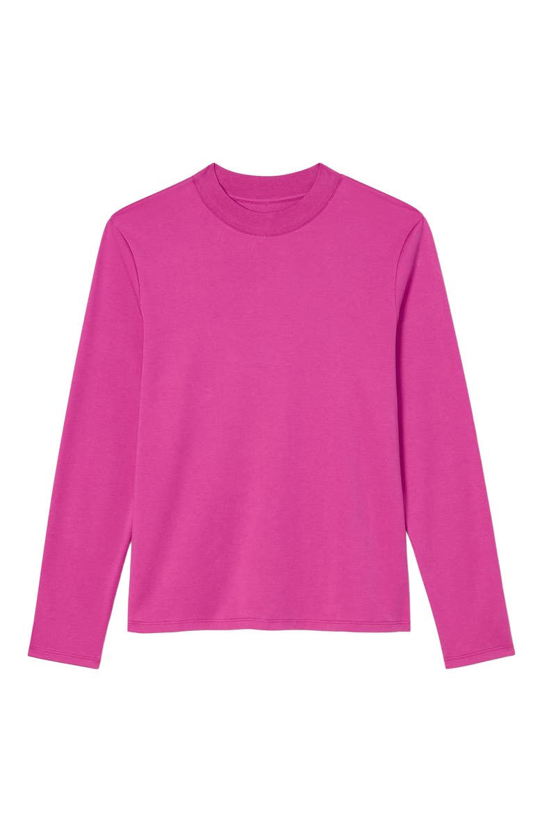 M.M.LaFleur Raquel Long-Sleeve Tee - Organic Pima Cotton, Alternate, color, 