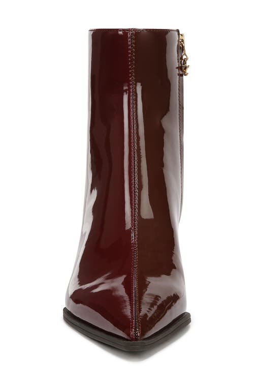 Circus Ny By Sam Edelman Women's Yuki Kitten-heel Pointed-toe Booties In Chianti/deep Pecan
