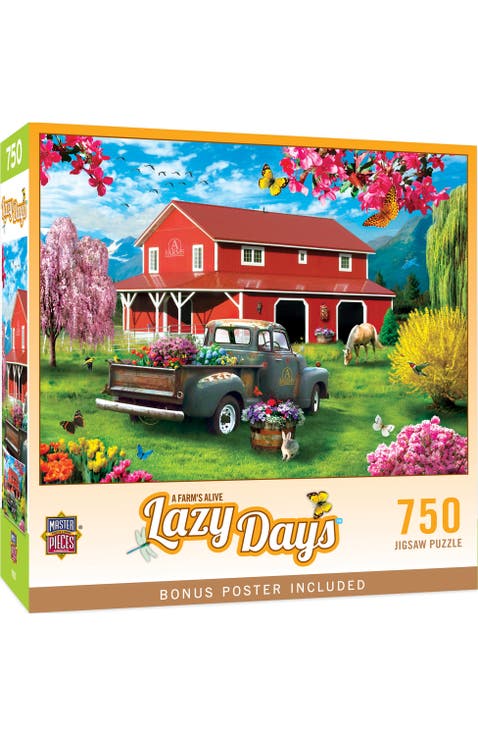 A Farm's Alive 750 Piece Jigsaw Puzzle