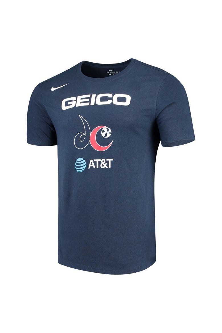 Men's Nike Elena Delle Donne Navy Washington Mystics Replica Player Performance T-Shirt, Alternate, color, Navy