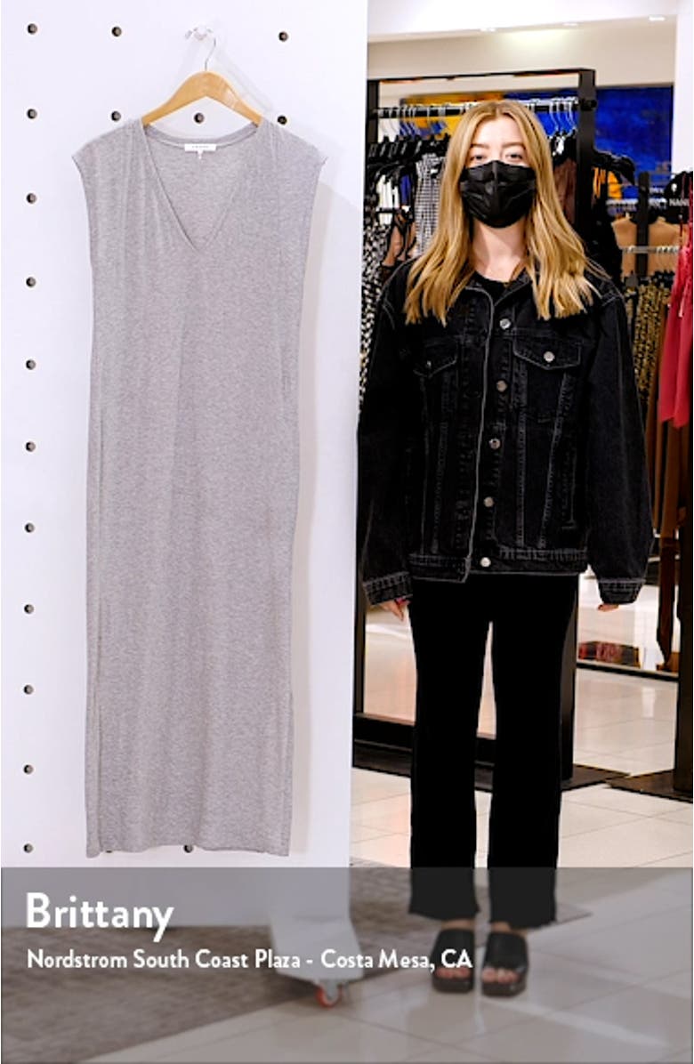 Le Muscle Organic Pima Cotton T-Shirt Dress, sales video thumbnail