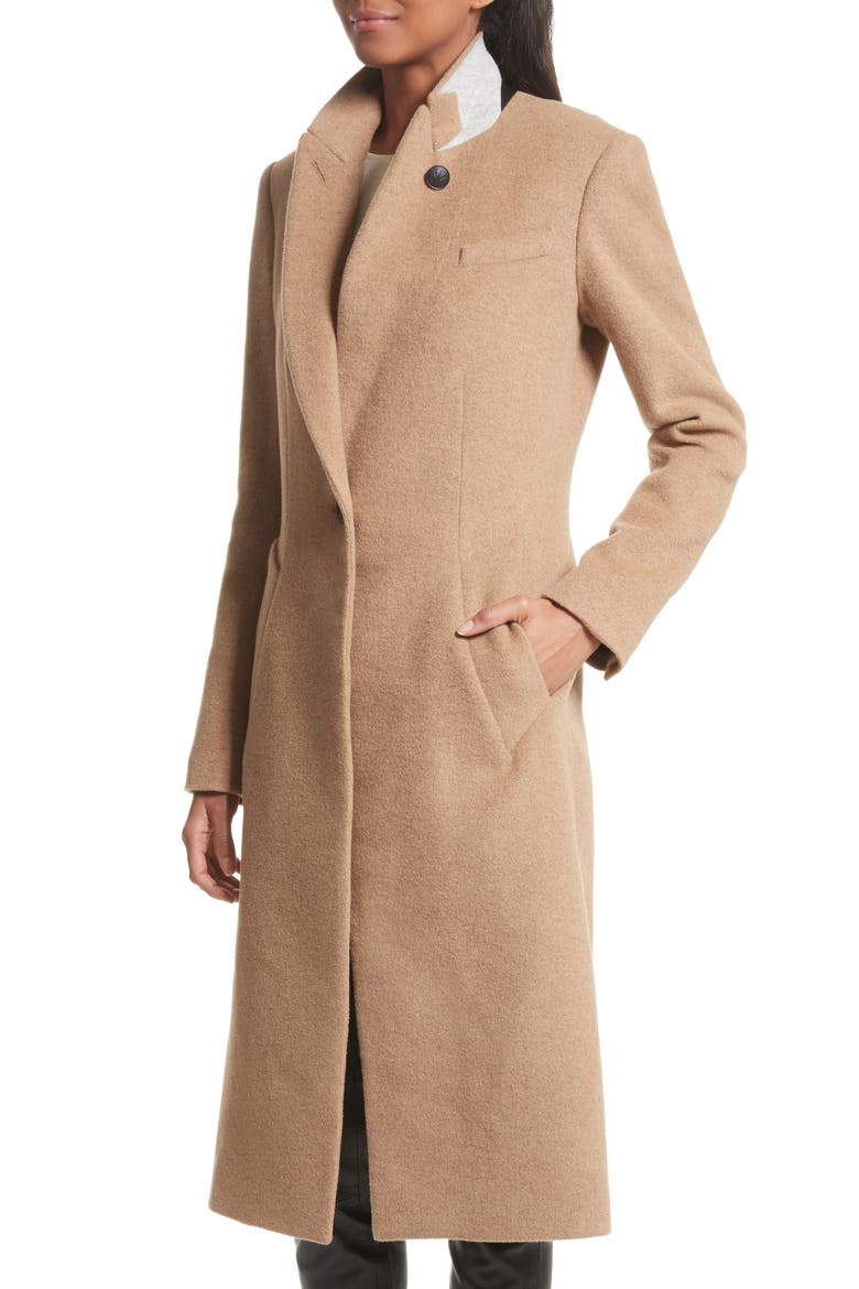 Duke Camel Hair Coat, Alternate, color, DARK CAMEL