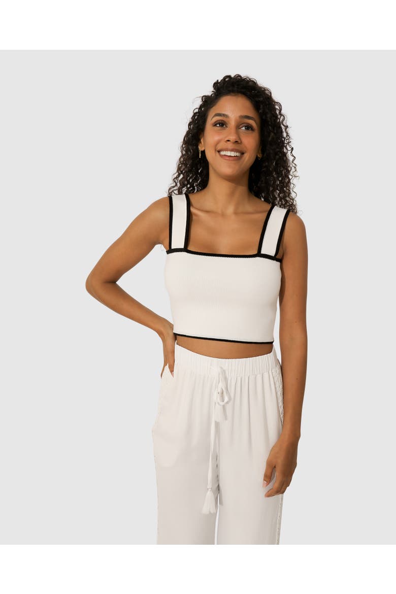 Forevermore Knitted Top, Alternate, color, White
