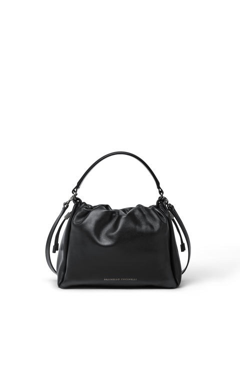 Small Soft Leather Mellow Bucket bag