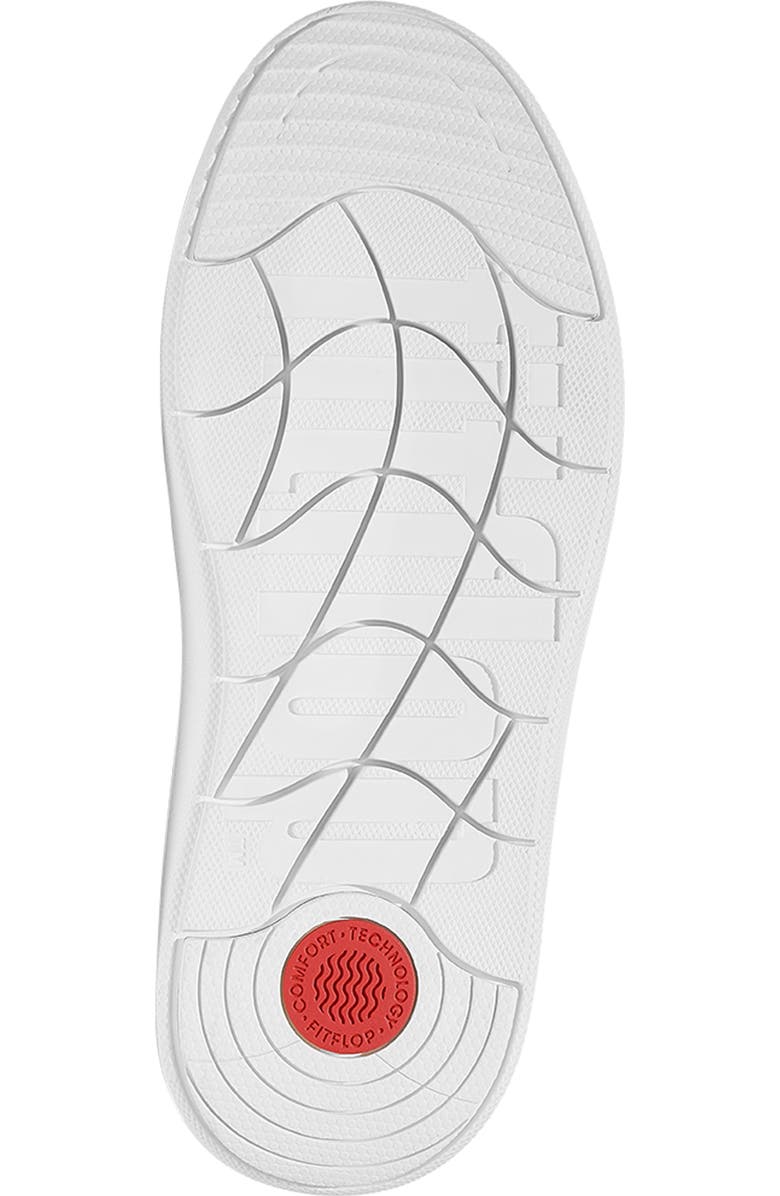 FitFlop RTG Leather Laceless Sneakers, Alternate, color, Urban White