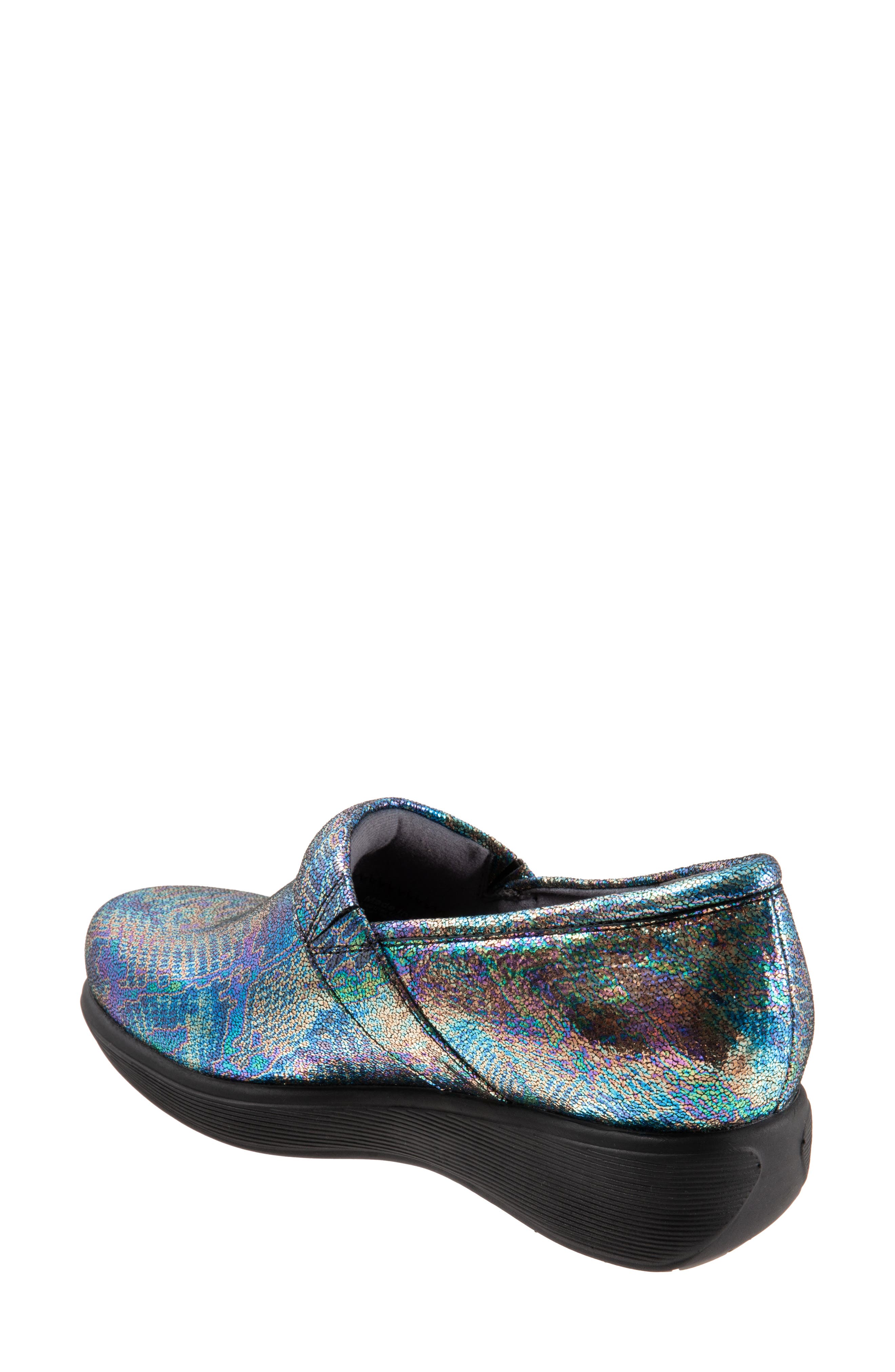 Meredith Sport Clog, Alternate, color, IRIDESCENT FOIL