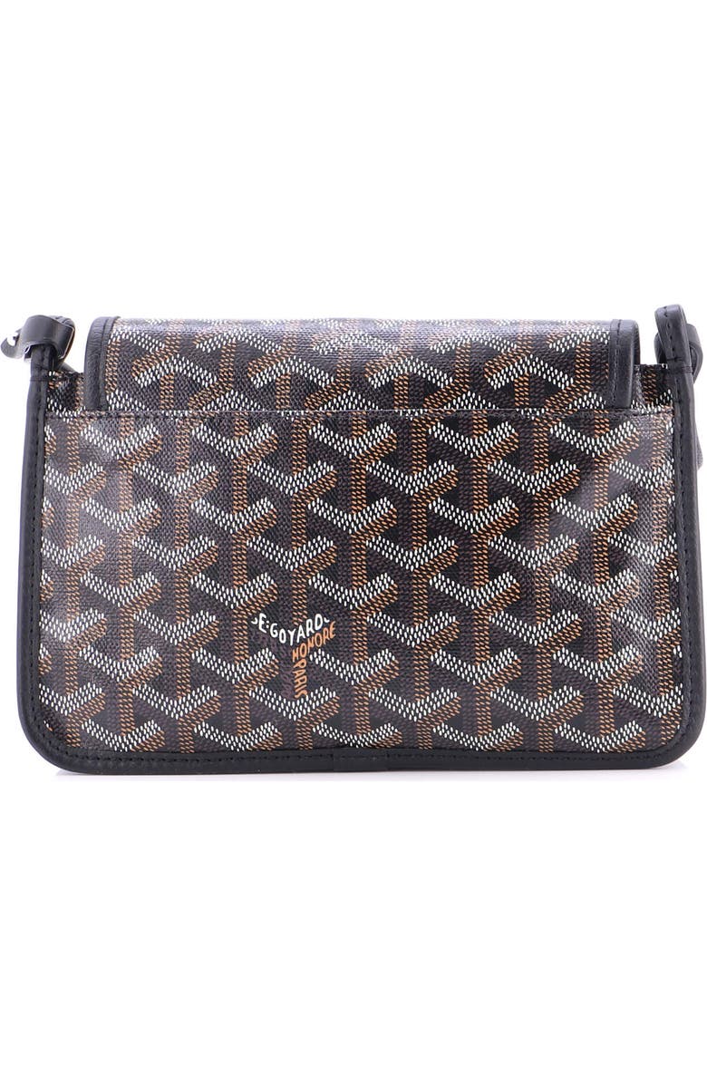 Pre-Owned Goyard Plumet Clutch Wallet Coated Canvas, Alternate, color, Brown