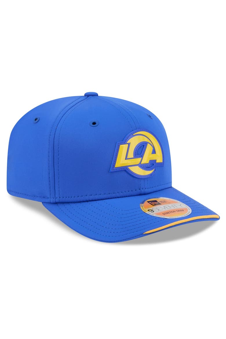 Men's New Era Royal Los Angeles Rams 2026 Sideline 9SEVENTY Adjustable Hat, Alternate, color, Royal