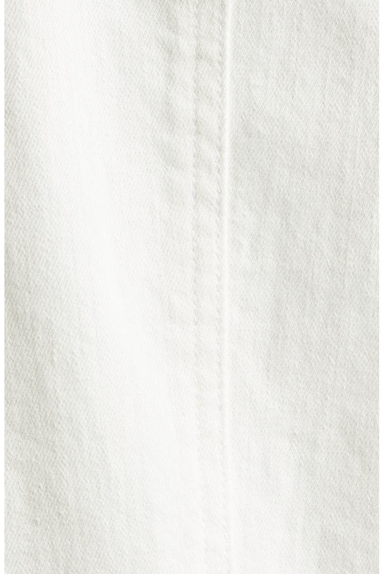 Lia Notch Lapel Cotton Blend Blazer, Alternate, color, WHITE