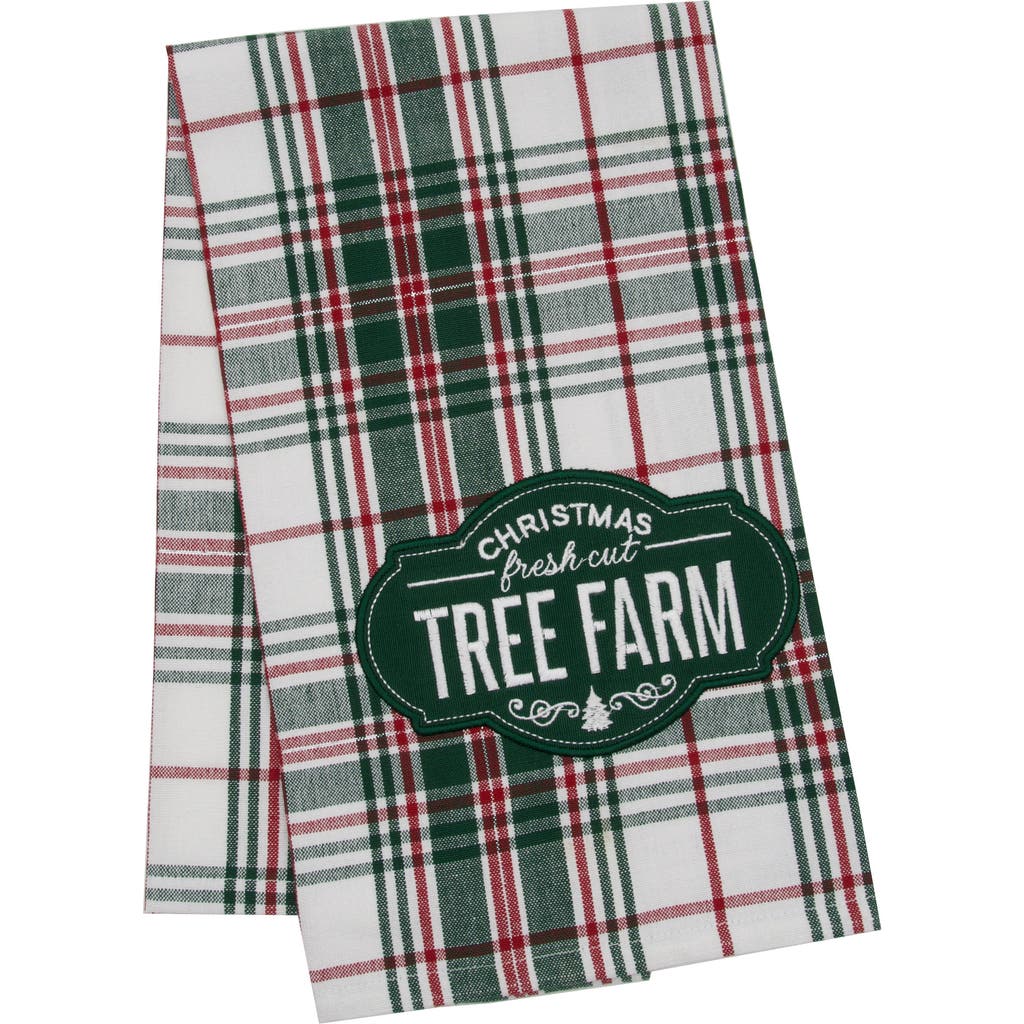 C & F Home C&f Home Christmas Tree Farm Towel In Green