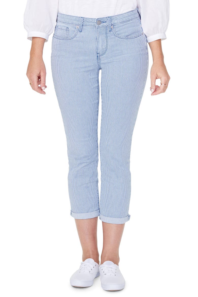 Chloe Capri Jeans, Main, color, TRELLA