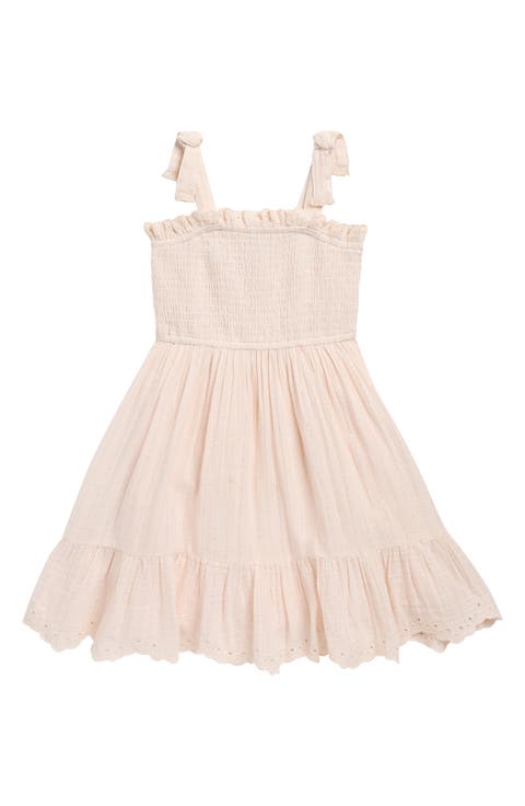 Kids' Agatha Metallic Smocked Sundress (Little Kid & Big Kid)
