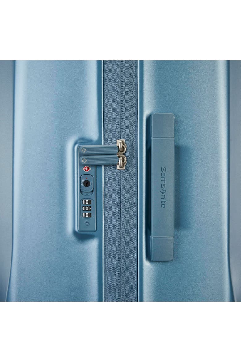 Uplift Hardside 28" Large Checked Spinner Luggage, Alternate, color, Elemental Blue