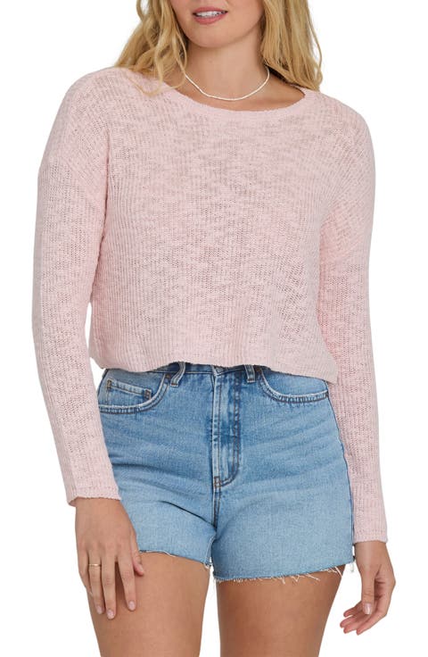 Daze Time Crop Sweater