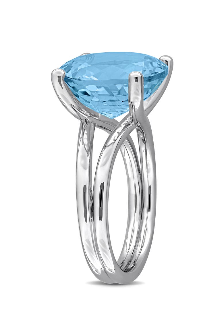 Sky Blue Topaz Solitaire Ring, Alternate, color, BLUE