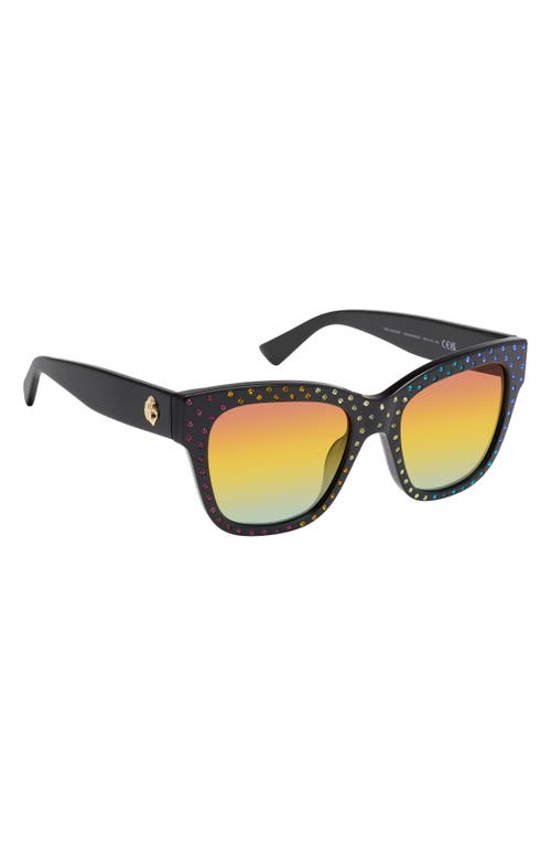 Kurt Geiger London 52mm Cat Eye Sunglasses In Blue