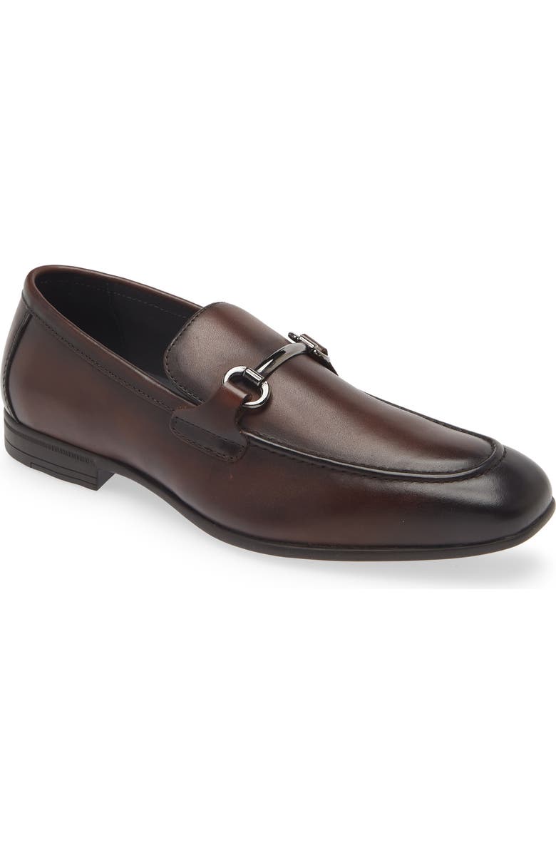 Nordstrom Carlson Bit Loafer, Main, color, Brown Mahogany