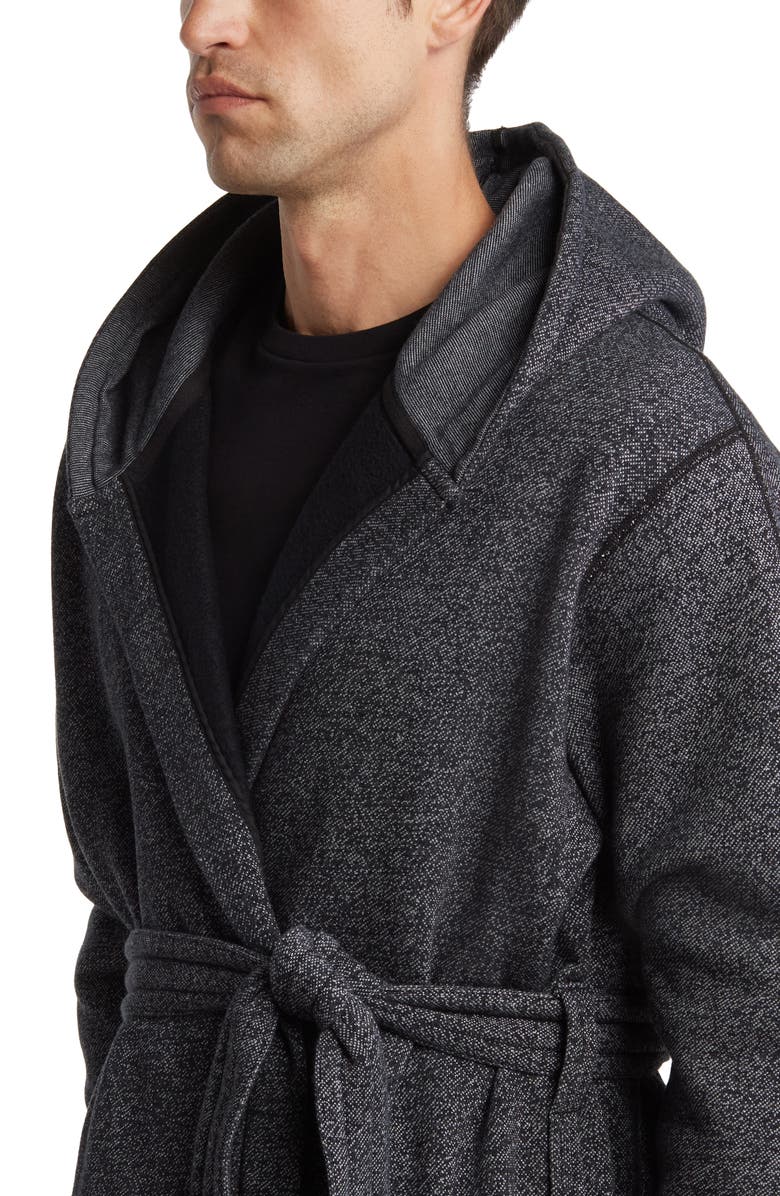 Reigning Champ Tiger Fleece Hooded Robe, Alternate, color,