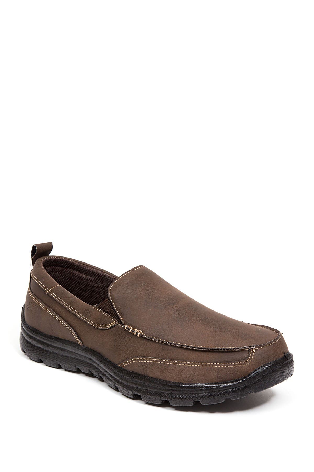 Deer Stags Everest Faux Leather Slip-On - Wide Width Available, Main, color, 