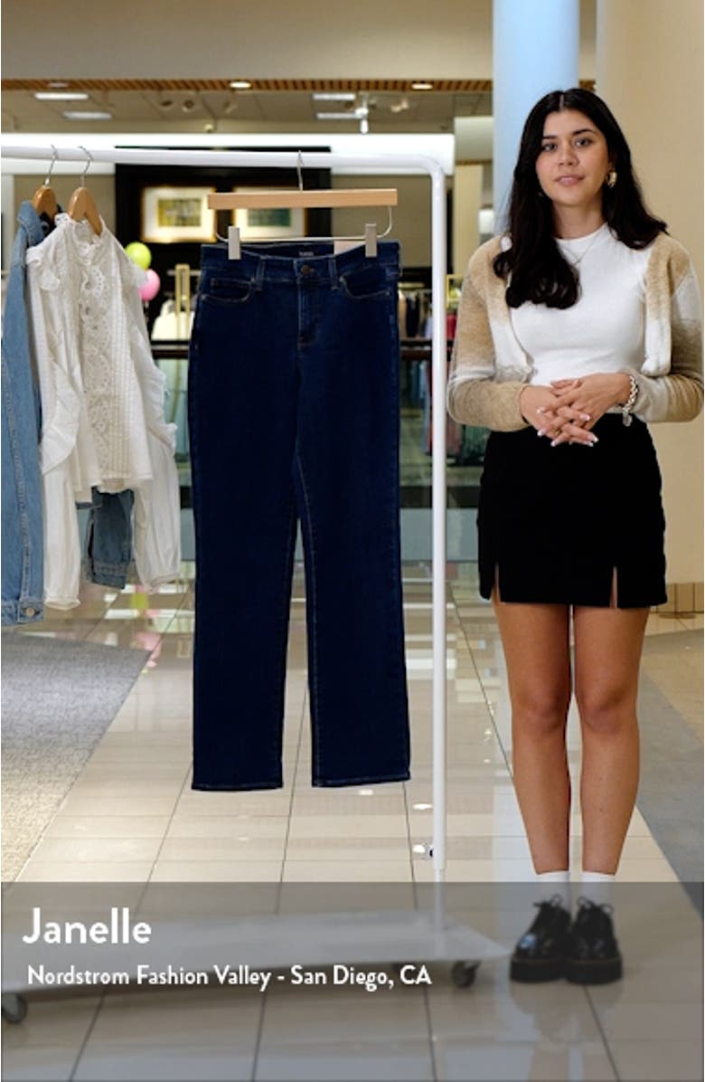 Ellison High Waist Straight Leg Jeans, sales video thumbnail