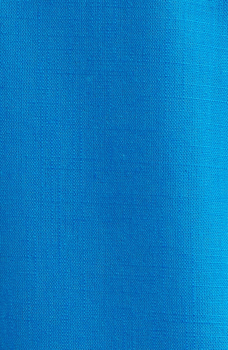 Tahari ASL One-Button Blazer, Alternate, color, Blue Jewel