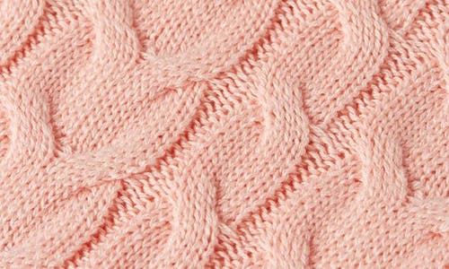 Scotch & Soda Kids' Cable Stitch Sweater In Pink