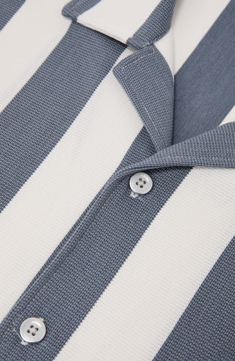 Reiss Dexter Stripe Camp Shirt, Alternate, color, 
