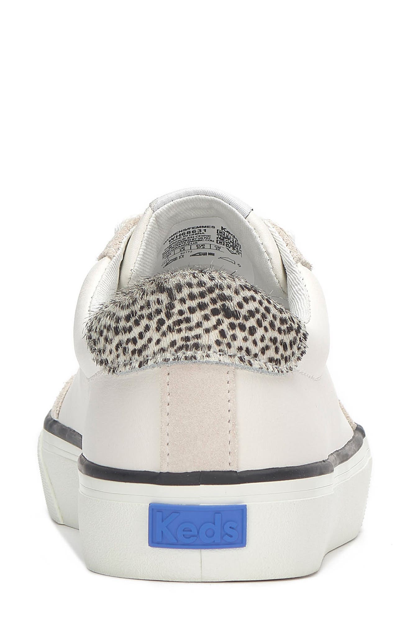 Keds<sup>®</sup> Jump Kick T-Toe Sneaker, Alternate, color, Snow White
