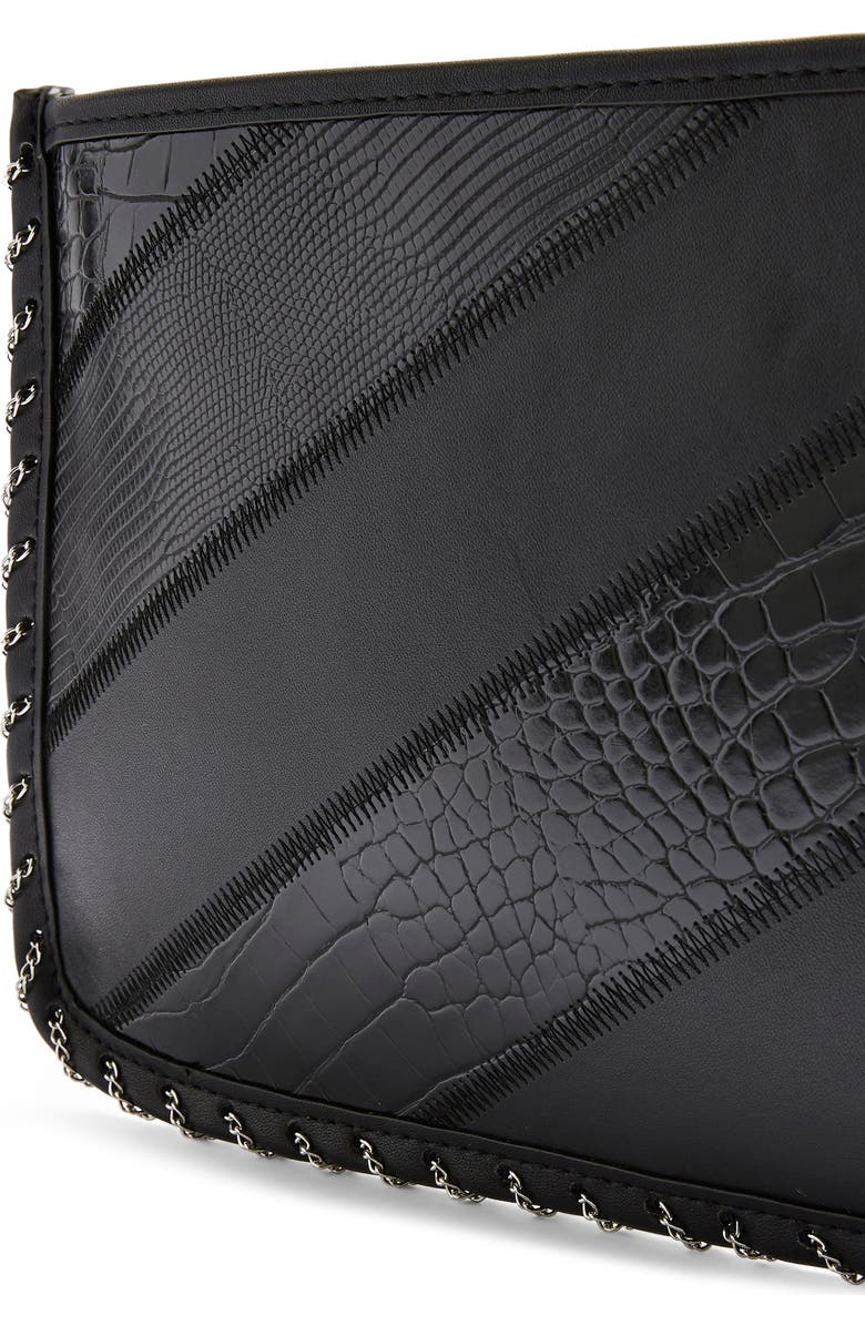 Topshop Mia Leather Crossbody Bag, Alternate, color,