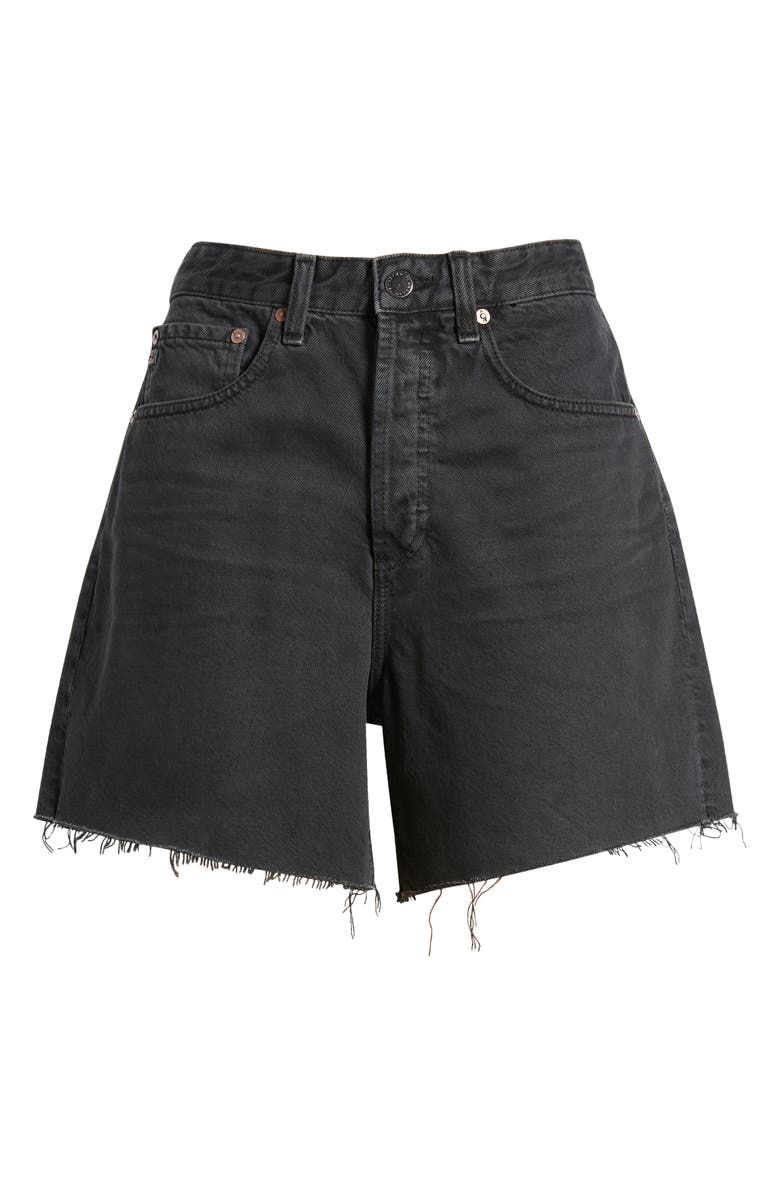 AG Clove High Waist Cutoff Denim Shorts, Alternate, color, 7 Years Vintage