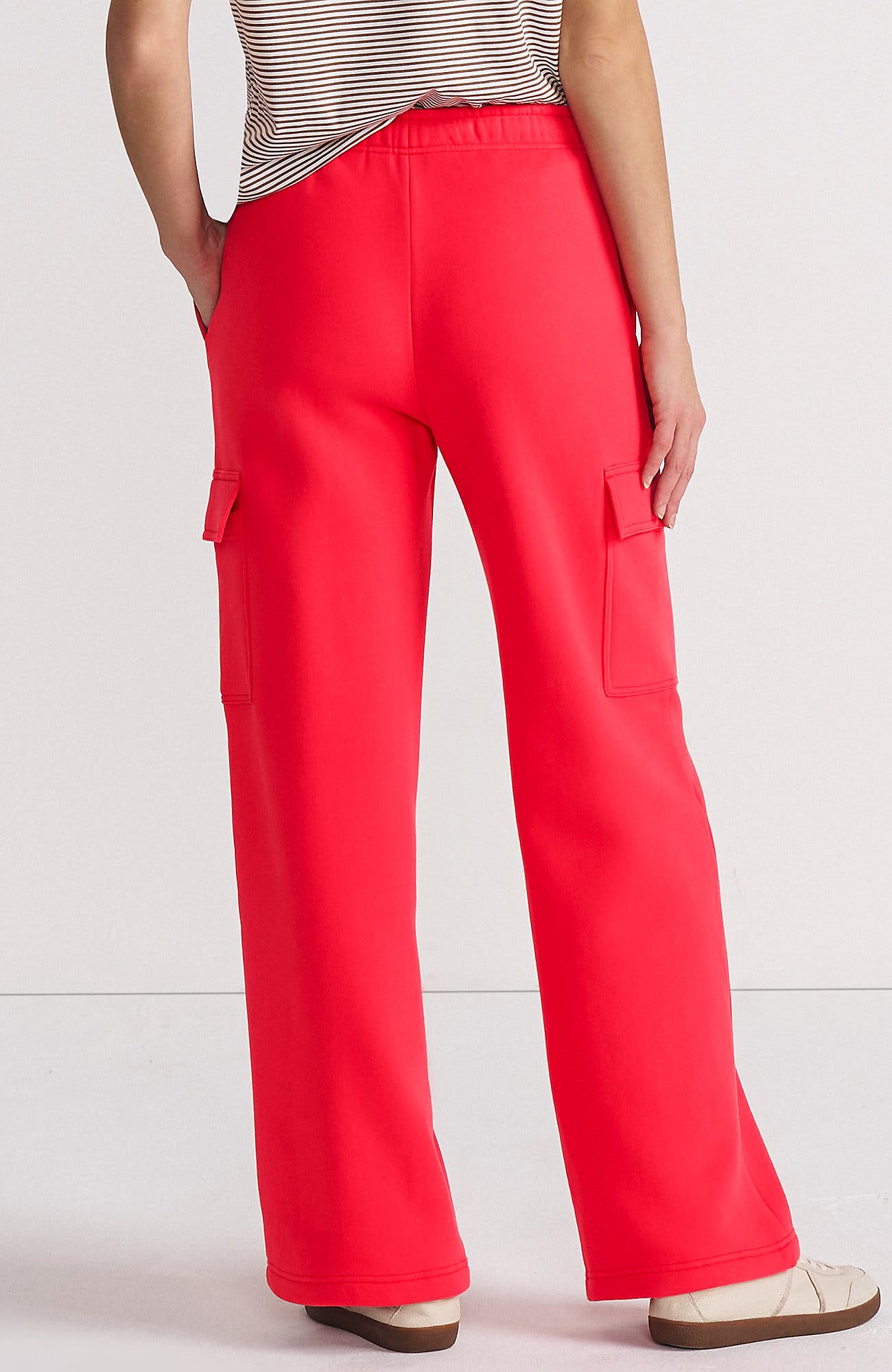 Serious Sweats High Rise Wide Leg Cargo Pants - image 4