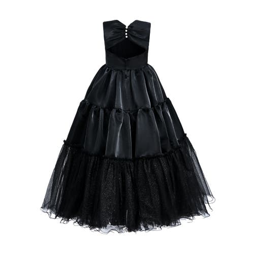 Tulleen Teola Dress In Black