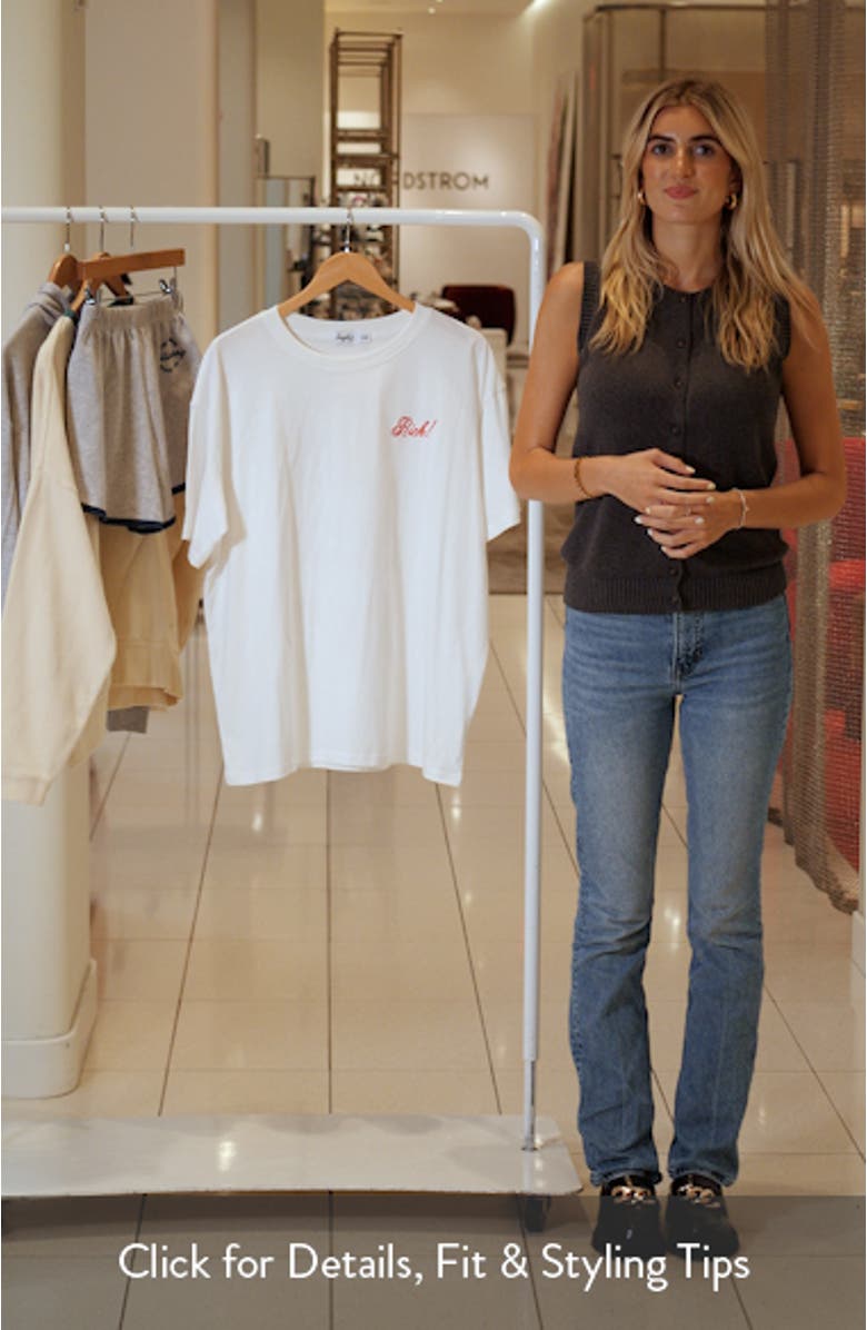 Rich in Life Oversize Graphic T-Shirt, sales video thumbnail