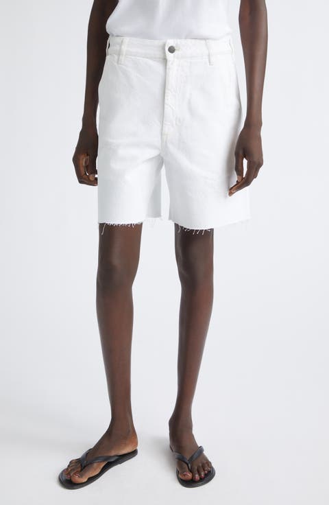 Ellis Cutoff Denim Skate Shorts