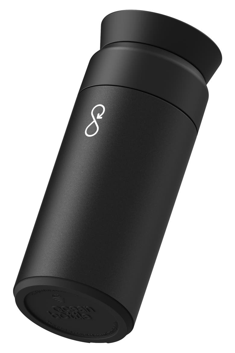Brew 12-Ounce Coffee Flask, Alternate, color, BLACK