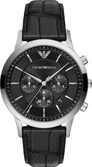 Emporio Armani Cushion Case Bracelet Chronograph Watch, 40mm