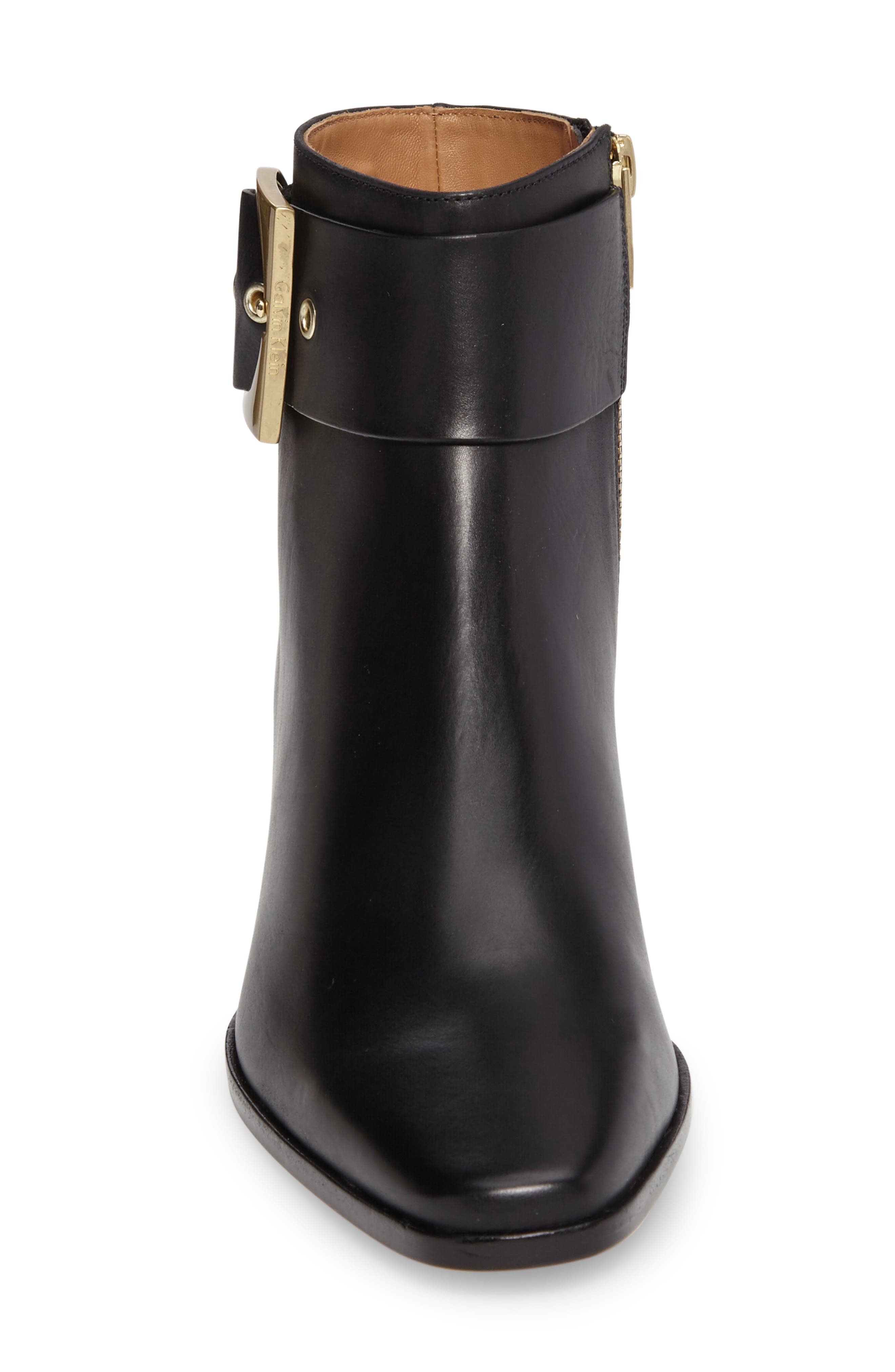 Calvin Klein Andrina Buckle Bootie, Alternate, color, 