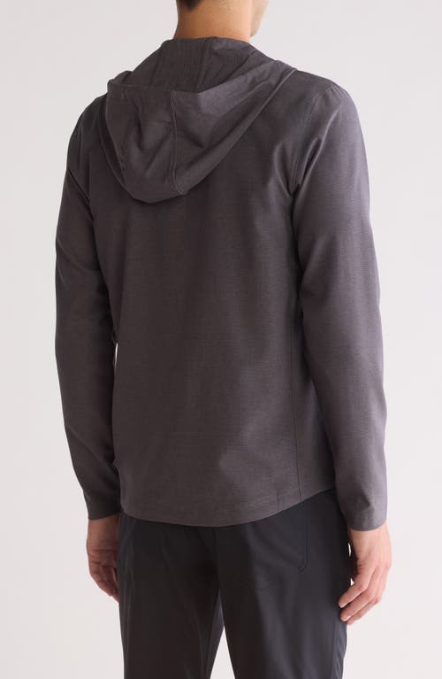 Travismathew Shaker Heights Full Zip Hoodie In Brown