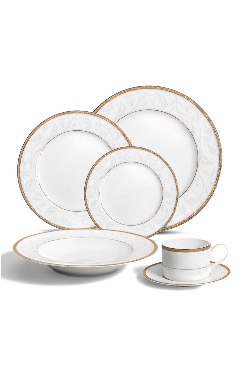 Togas Baglioni Plate, Alternate, color, White