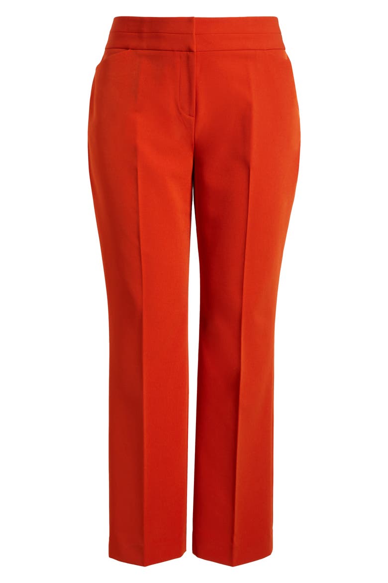 Flare Leg Pants, Alternate, color, PERSIMMON