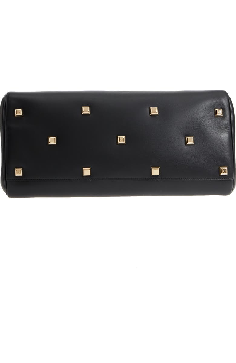 FERRAGAMO Salvatore Ferragamo Studio Calfskin Leather Top Handle Tote, Alternate, color,