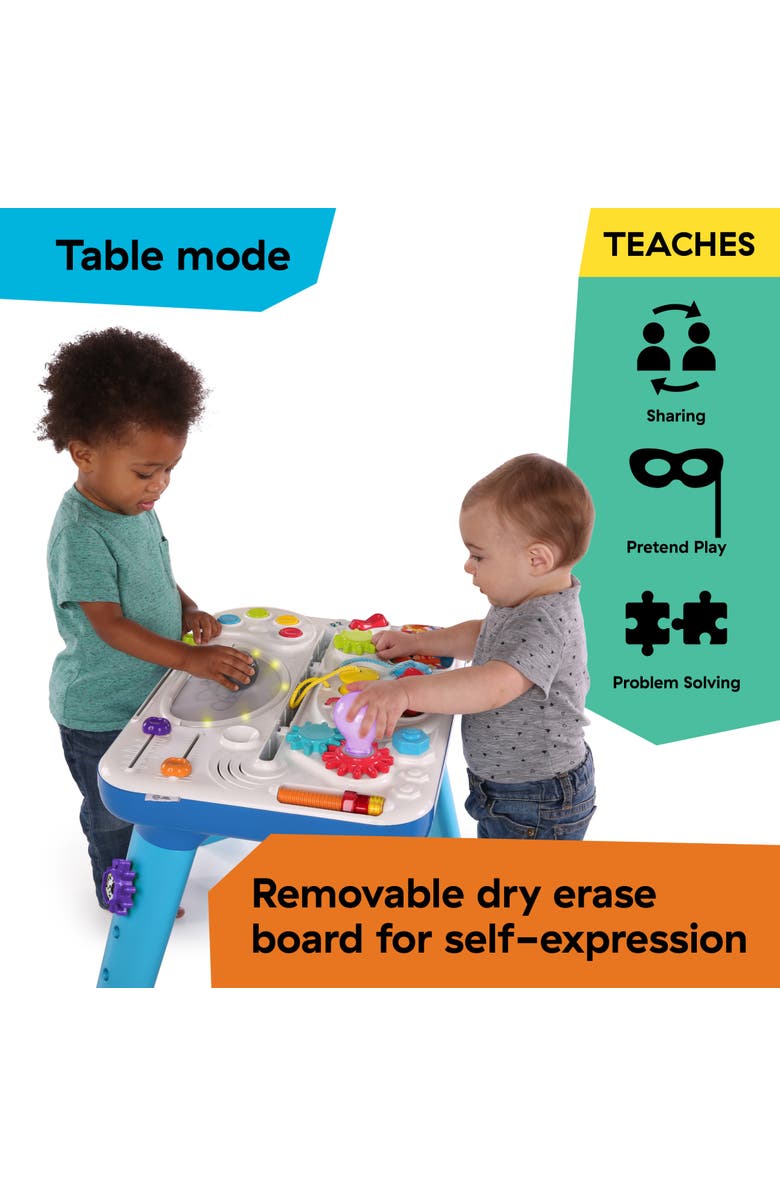 Baby Einstein Curiosity Table Activity Station Toddler Toy, Alternate, color, Multicolored