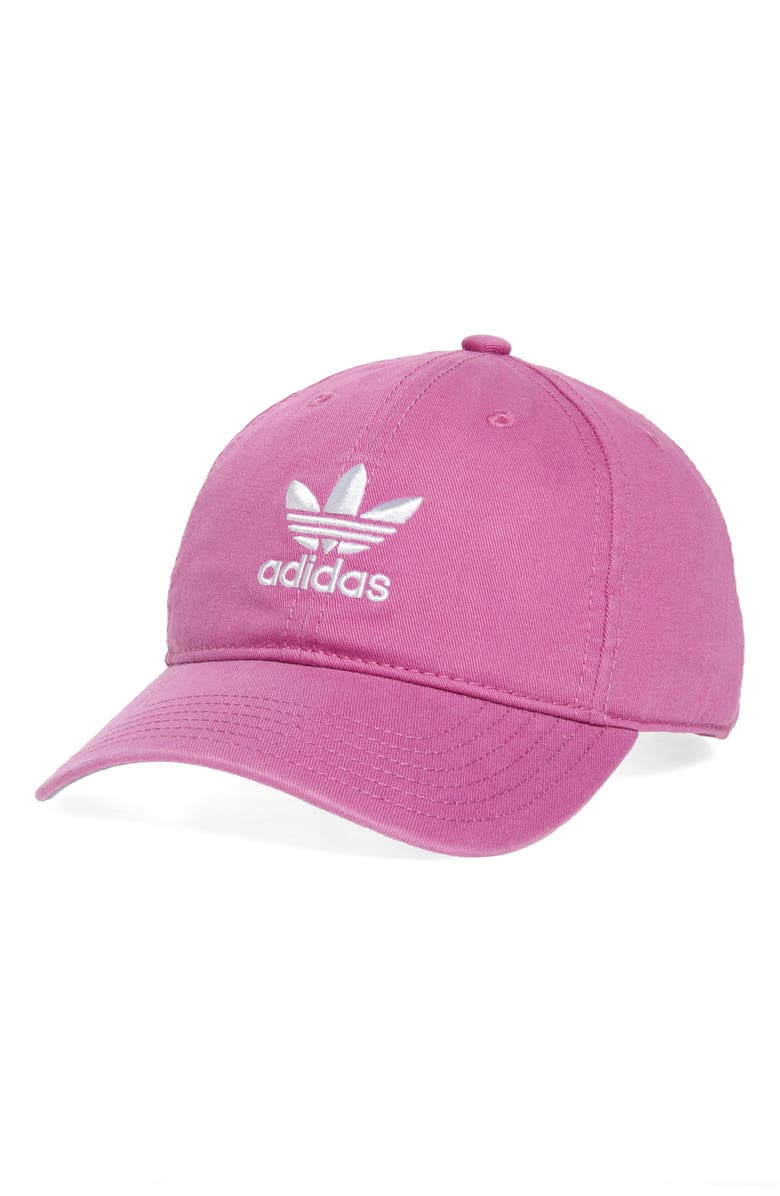 adidas Originals Relaxed Strap Back Hat, Main, color, 